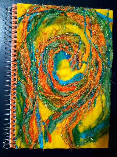 Free Motion Stitching! Project: Journal Cover